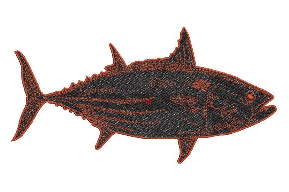 Big Tuna in the Sea: A Seasonal Embroidery Standout