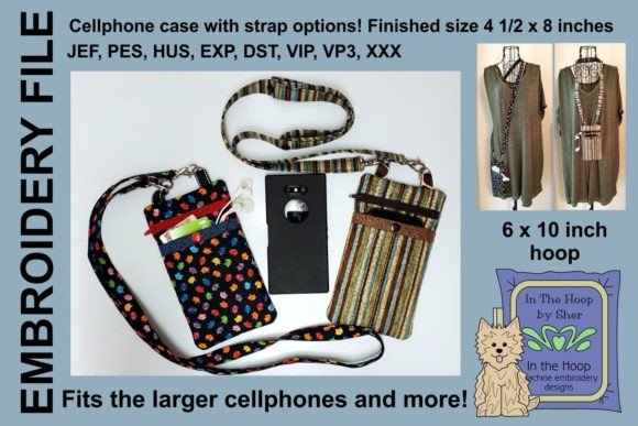 Cellphone Holder Embroidery Design Review
