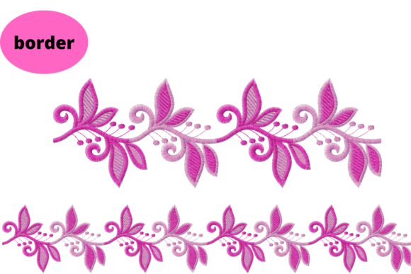 Elegance Border: A Thoughtful Embroidery Choice for Small Shops