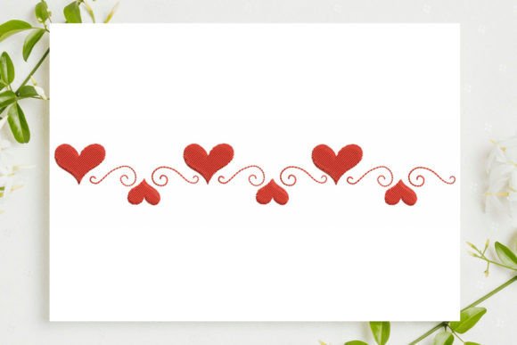 Heart Endless Border