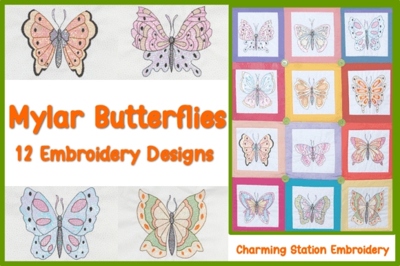 Mylar Butterflies