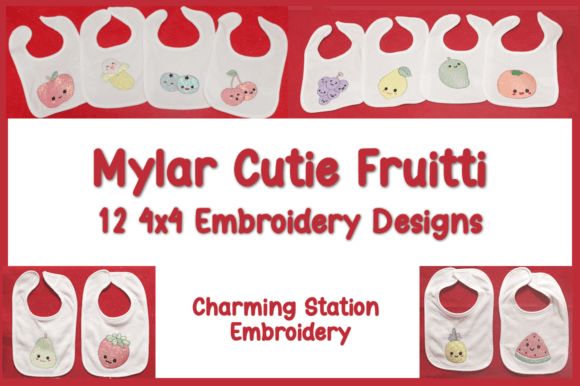 Mylar Cutie Fruitti: Sparkle-Made-Simple for Handmade Gifts