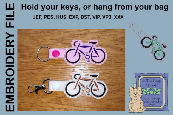 Road Bike Key Fob