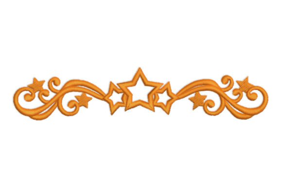 Royal Baroque Curls Embroidery Design