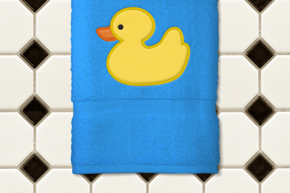 Rubber Duck Applique: A Playful, Practical Patch for Small Business Merch