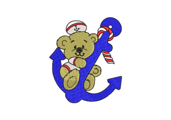 Sailor Bear with Anchor