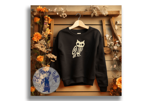 Skeleton Owl: A Charming, Versatile Embroidery Design for Personalized Gifts